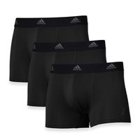 Adidas boxershorts active flex microfiber 3pack zwart