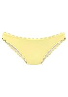 Lascana Bikini-Hose »Scallop«, in knapper Brasilien-Form