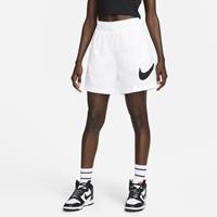 Nike High-Rise Woven Shorts Damen - Damen, White/Black