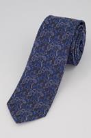 JP1880 zijden stropdas, grote maten, , heren, blauw, 