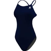 TYR Womens Lapped Solid Swimsuit - Cutout Fit - Einteiler