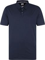 R2 Amsterdam R2 Tencel Poloshirt Donkerblauw