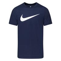 Nike T-Shirt NSW Icon Swoosh - Navy/Weiß