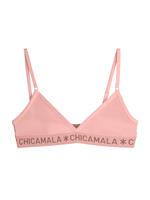 Muchachomalo Girls triangle top solid pastelc