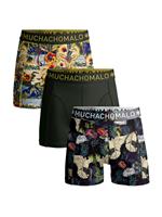 Muchachomalo Men 3-pack shorts baretta blue hawai
