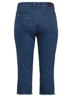 Sheego 3/4-Jeans » Jeans« mit Fransen am Saum
