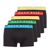 Hugo Boss 5-pack boxershorts trunk color waistband