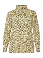 Sheego Langarmshirt » Langarmshirt« mit Rollkragen und Alloverprint