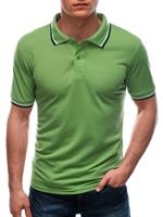 Ombre Poloshirt voor heren met korte mouw | Groen | Italian-Style.nl, 