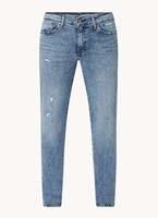 Levi's 511 Slim fit jeans met ripped details en stretch