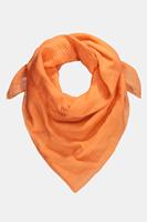 Ulla Popken Grote Maten sjaal, Dames, oranje, 