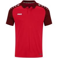 JAKO Performance Poloshirt Herren rot/schwarz