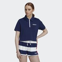 Adidas Crop Zip Poloshirt