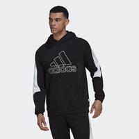 adidas Future Icons Embroidered Badge of Sport Hoodie Schwarz