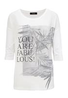 Aniston SELECTED Rundhalsshirt you are fabulous - NEUE KOLLEKTION
