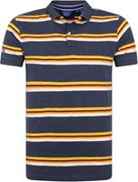 Superdry Classic Polo Shirt Streifen Dunkelblau