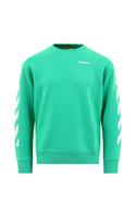 Off White Off helvetica crewneck green w