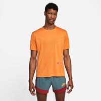 Nike Lauf T-Shirt Dri-FIT Trail Rise 365 - Orange/Rot