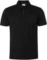 No-Excess Polo Jacquard Mix Zwart