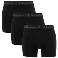 Bamboo basics Herren Boxer Shorts RICO, 3er Pack - atmungsaktivingle Jerseychwarz