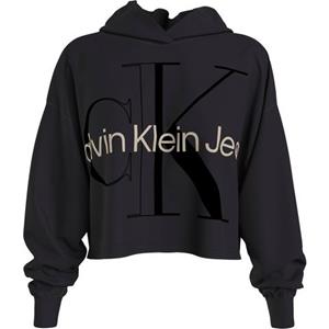 Calvin Klein Jeans Kapuzensweatshirt »GLOSSY MONOGRAM HOODIE« mit  Logo-Print