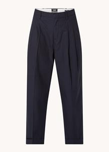 Scotch & Soda Mila high waist tapered fit cropped chino met plooidetail