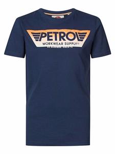 Petrol Industries T-Shirt  blau 