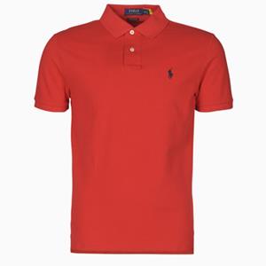 Polo Ralph Lauren Men's Custom Slim Fit Mesh Polo Shirt - RL2000 Red - XL