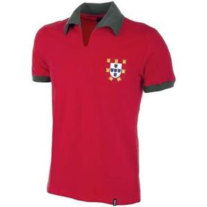 Copa Football Polo Shirt Korte Mouw  Maillot domicile Portugal 1972