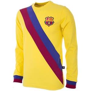Copa Football T-Shirt Lange Mouw  Maillot extérieur manches longues FC Barcelone 1974/1975