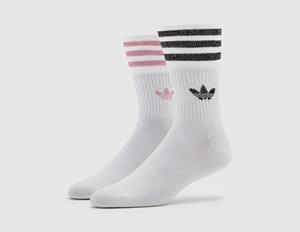 Adidas Mid-Cut Glitter Crew Socks