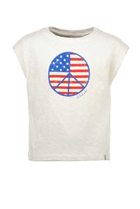 Street called Madison Meisjes t-shirt Happy - Off white