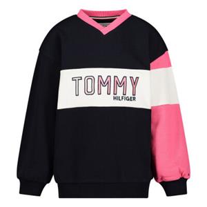 Tommy Hilfiger Girls’ Varsity Cotton-Blend Jersey Jumper - 10 Years
