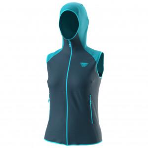 Dynafit Women's Transalper DST Vest - Softshellbodywarmer, blauw/zwart/turkoois