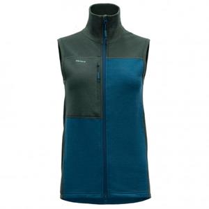 Devold Women's Nibba Hiking Vest - Wollen bodywarmer, blauw/zwart