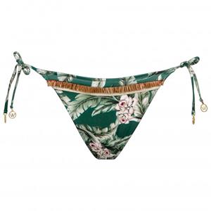 WATERCULT Women's Fantasy Resort Bikini Bottom 651 - Bikinibroekje, grijs/olijfgroen