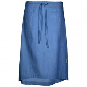 SKHOOP  Women's Linnea Long Skirt - Rok, blauw