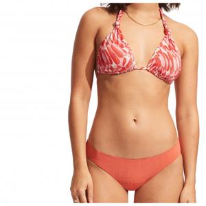 Seafolly - Women's Poolside Reversible Hipster - Bikinibroekje, roze/rood