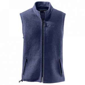 Mufflon Luke - Merinobodywarmer, blauw