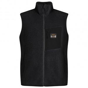 Lundhags Flok Wool Pile Vest - Wollen bodywarmer, zwart