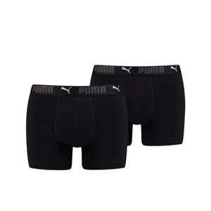 Puma Sport Cotton Boxershort 2er Pack schwarz/weiss Größe S