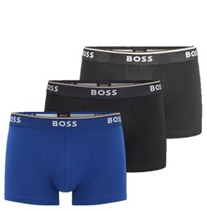 BOSS, Boxershort Boxerbr 3p Power 3er Pack in blau, Wäsche für Herren