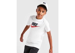 Nike Futura Icon T-Shirt Junior - White/Obsidian/University Red - Kind