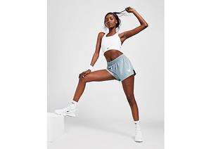 Nike Dri-FIT Swoosh Run Short Women blau/weiss Größe S