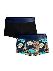 Muchachomalo Heren 2-pack trunks leafs lick it