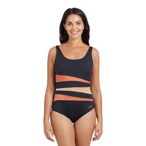 Zoggs Womens Sumatra Adjustable Scoopback Swimsuit - Einteiler