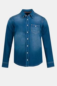 JP1880 Langarmhemd »Jeanshemd Langarm Buttondown-Kragen«