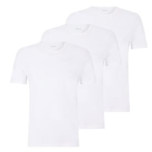 BOSS, T-Shirt T-Shirt Rn 3p Classic 3er Pack in weiß, Shirts für Herren