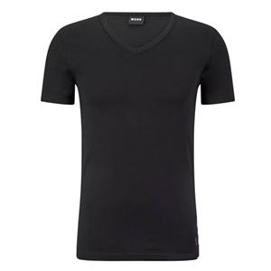 Hugo Boss V-shirt modern slim fit 2-p zwart