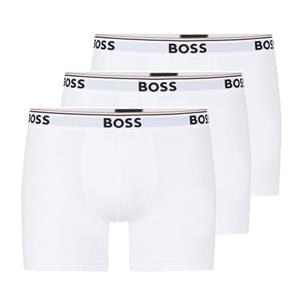 BOSS, Boxershort Boxerbr 3p Power 3er Pack in weiß, Wäsche für Herren